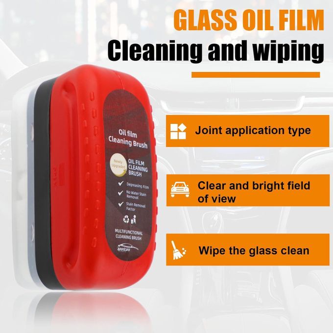 قطعتين | Automotive Magic Cleaning Brush. Water-Resistant Window Cleaning Tool