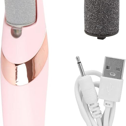 Electric Foot File, Electric Callus Remover, Rechargeable Exfoliating Foot