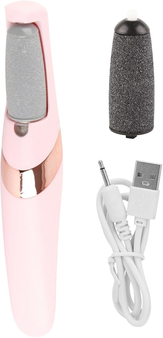 Electric Foot File, Electric Callus Remover, Rechargeable Exfoliating Foot
