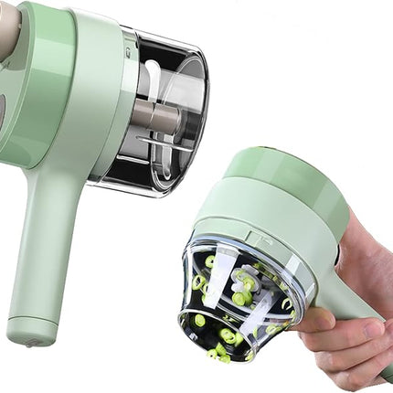 4 in 1 Portable Electric Vegetable Cutter Set Wireless