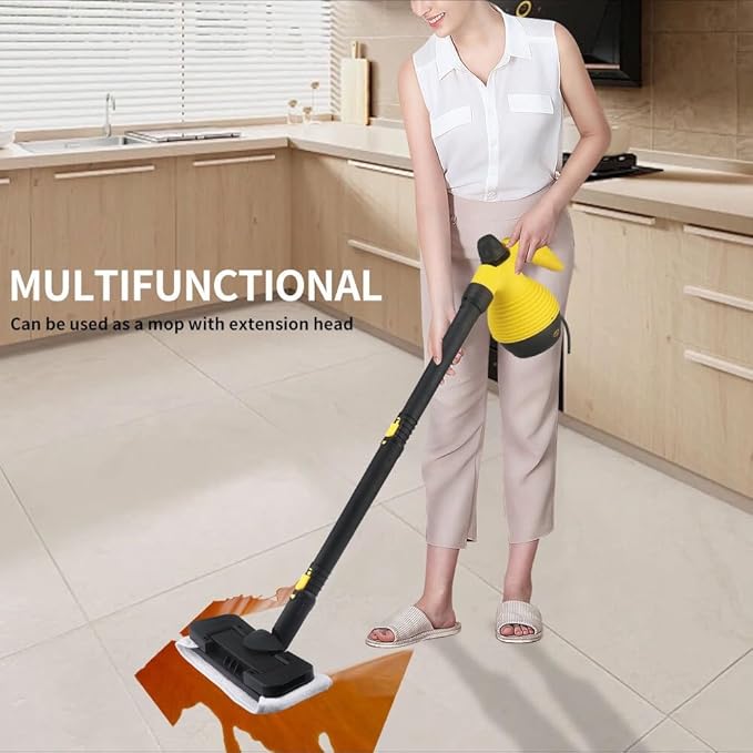 15 in 1 Portable Steam Cleaner 1200W – 300KPA Steam Pressure – 350ml Tank Capacity – 120℃ Temperature